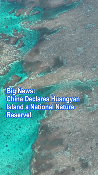 4YBOBJTUXXMDSF3CURTO - 🌍NewspaperAmigo – Your Global News Buddy 🗞️ China Protects Huangyan Island as New Nature Reserve 🌿🐠 video poster