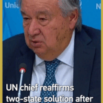 5OQYLN9SL52DH0A9BQO8 - 🌍NewspaperAmigo – Your Global News Buddy 🗞️ UN Chief: Two-State Solution Key to Mideast Peace 🌍✌️ video poster