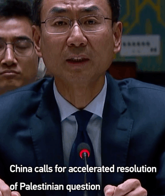 China Urges Global Push for Palestinian Statehood ๐โ๏ธ China Urges Global Push for Palestinian Statehood ๐โ๏ธ video poster