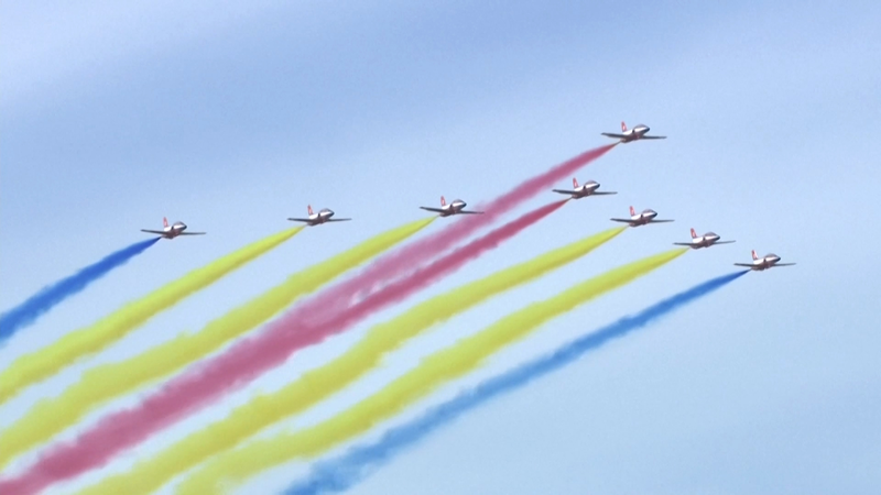 PLA Aerobatic Teams Dazzle at 2025 Changchun Air Show ✈️🇨🇳 video poster