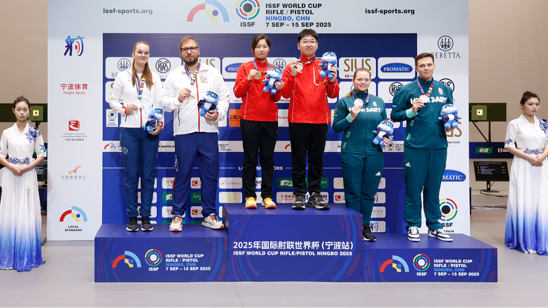 Chinese Shooters Strike Gold & Silver at ISSF World Cup 🎯🇨🇳 Chinese Shooters Strike Gold & Silver at ISSF World Cup 🎯🇨🇳