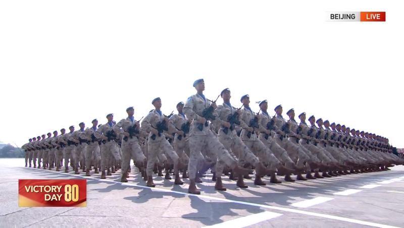 π¨π³ Chinese Peacekeepers Shine in Historic V-Day Parade π π¨π³ Chinese Peacekeepers Shine in Historic V-Day Parade π