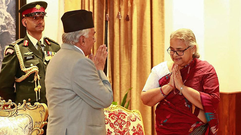 BJIPKFZNTK0CQAJLGL8M - 🌍NewspaperAmigo – Your Global News Buddy 🗞️ Nepal’s First Female Ex-Chief Justice Takes Helm as Interim PM ⚖️👑