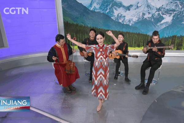 🎶 Xinjiang Band Oghuz Celebrates Region’s 70th Anniversary with Cultural Harmony 🌟 🎶 Xinjiang Band Oghuz Celebrates Region’s 70th Anniversary with Cultural Harmony 🌟 video poster