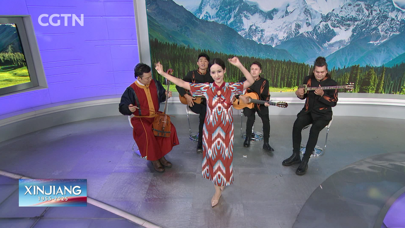🎶 Xinjiang Band Oghuz Celebrates Region’s 70th Anniversary with Cultural Harmony 🌟 video poster