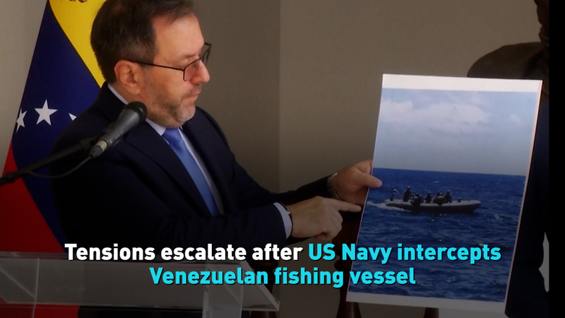 BPTJ0YHJPGILCN6313VO - 🌍NewspaperAmigo – Your Global News Buddy 🗞️ US-Venezuela Tensions Spike Over Fishing Vessel Incident 🌊⚡ video poster