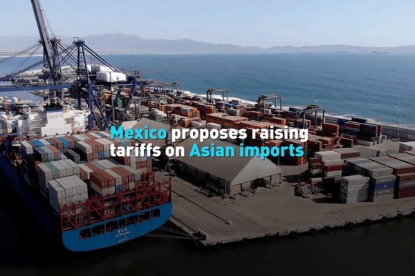 Mexico Eyes Tariff Hikes on Asian Imports Amid Trade Tensions ππ Mexico Eyes Tariff Hikes on Asian Imports Amid Trade Tensions ππ video poster