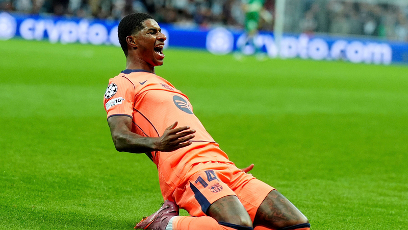 🔥 Rashford’s Redemption: Barca Stuns Newcastle in UCL Opener! ⚽️