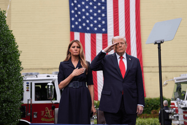 Trump Honors Charlie Kirk During 9/11 Memorial, Awards Medal of Freedom 🏅🇺🇸 Trump Honors Charlie Kirk During 9/11 Memorial, Awards Medal of Freedom 🏅🇺🇸