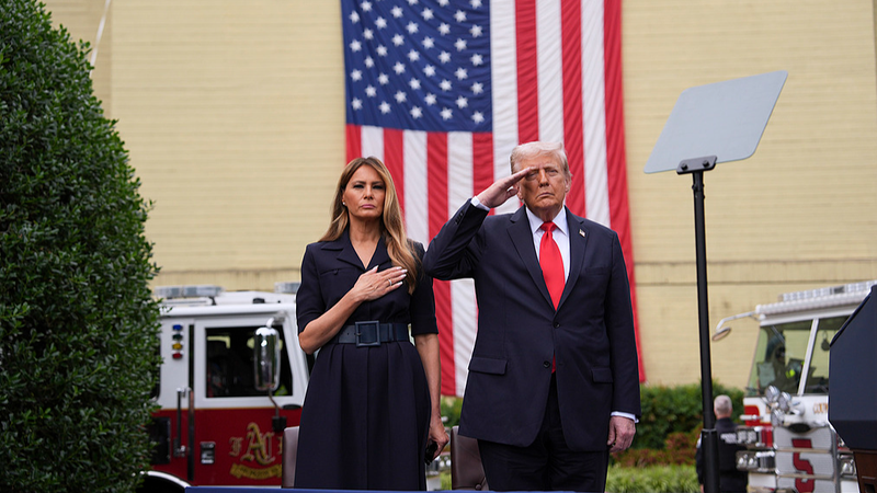 FEFNKQ8KL3WTO8R6VQHX - 🌍NewspaperAmigo – Your Global News Buddy 🗞️ Trump Honors Charlie Kirk During 9/11 Memorial, Awards Medal of Freedom 🏅🇺🇸