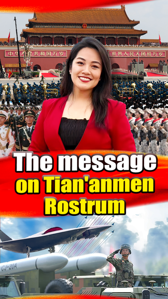 GCVVEXEQ61THQMWV47GO - 🌍NewspaperAmigo – Your Global News Buddy 🗞️ 🇨🇳 Tian'anmen V-Day Parade Highlights China's Global Vision 🌏 video poster