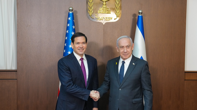 GJFJ3WZ8CB21H91DUU35 - 🌍NewspaperAmigo – Your Global News Buddy 🗞️ Rubio Backs Israel in Jerusalem Visit, Urges Qatar to Aid Gaza Tensions 🌍✌️