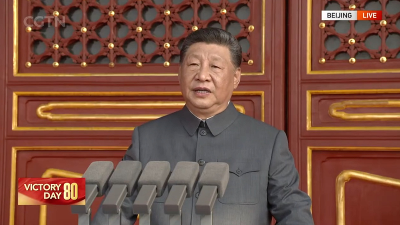 Xi Jinping Honors WWII Heroes in Historic Speech 🌏✊ video poster
