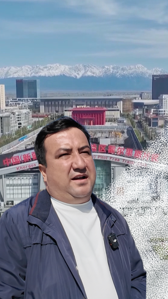 Tajik MP Hails Xinjiang's Horgos Port as Modern Trade Gateway 🌏🚚 video poster