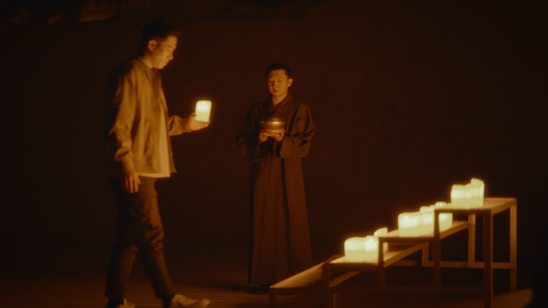 Step into the Blue-Tinted Dreamscape of Jiaohe Ancient City 🌌🏛️