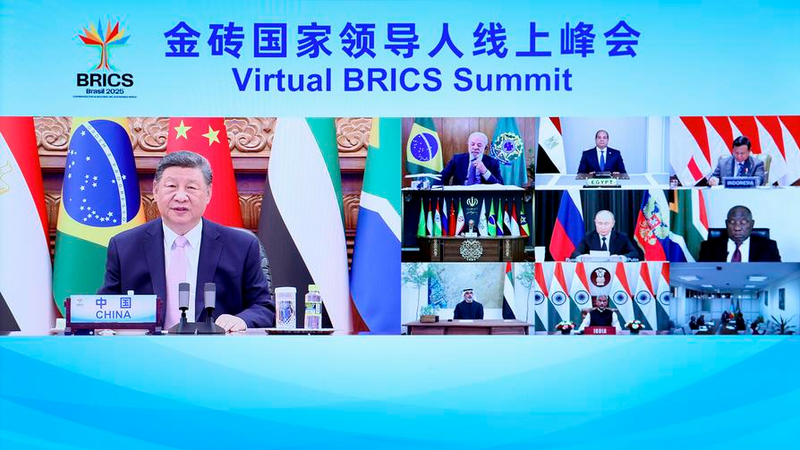 PVX53TDMO40P8XIRJX45 - 🌍NewspaperAmigo – Your Global News Buddy 🗞️ China Urges BRICS Nations to Champion Multilateralism 🌍✨