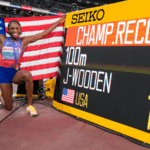 S0O069MJDHK0GWL6EHZZ - 🌍NewspaperAmigo – Your Global News Buddy 🗞️ Jefferson-Wooden Blazes to World 100m Gold in Record Time 🏃♀️💨
