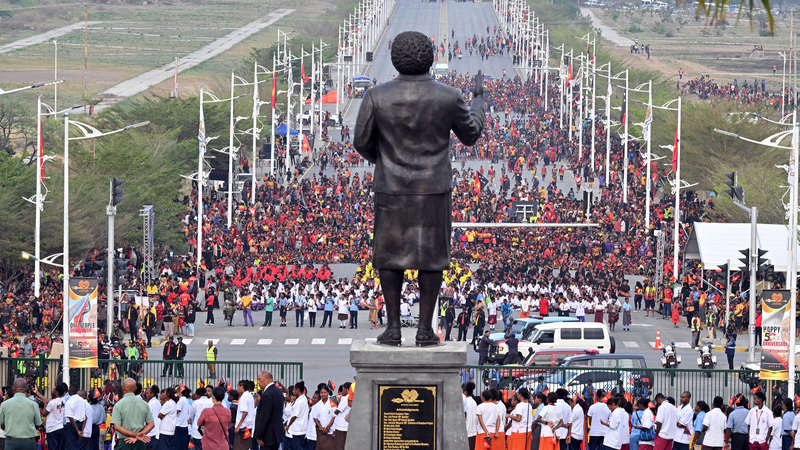 China Strengthens Ties with Papua New Guinea at 50th Independence Bash 🎉🌏 China Strengthens Ties with Papua New Guinea at 50th Independence Bash 🎉🌏