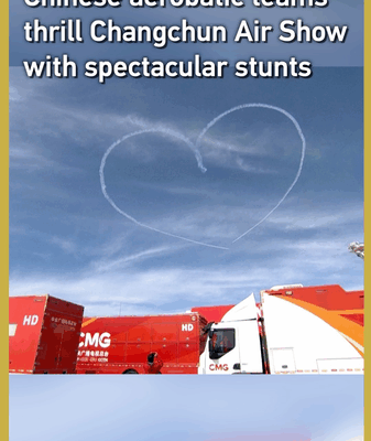 PLA Aerobatic Teams Soar at Changchun Air Show 🛩️✨ PLA Aerobatic Teams Soar at Changchun Air Show 🛩️✨ video poster