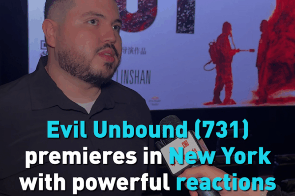 🎬 Evil Unbound (731) Stuns NYC Audience with Harrowing WWII Story 🌟 🎬 Evil Unbound (731) Stuns NYC Audience with Harrowing WWII Story 🌟 video poster