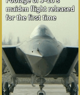 China’s J-20 Stealth Fighter’s Maiden Flight Revealed in Rare Footage 🛩️ China’s J-20 Stealth Fighter’s Maiden Flight Revealed in Rare Footage 🛩️ video poster