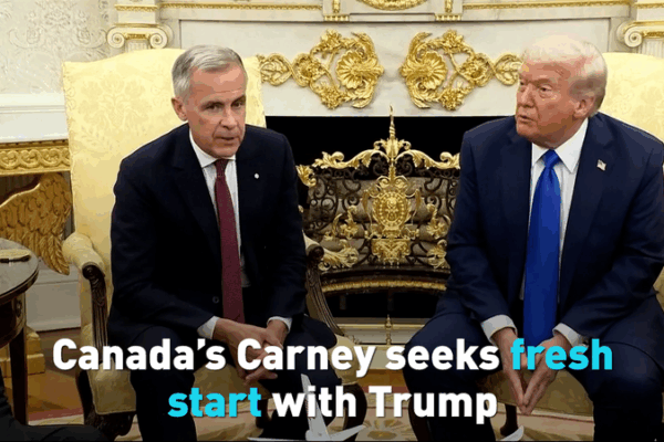 Canada’s Carney Meets Trump: Trade & Security Talks Heat Up 🍁🤝🇺🇸 Canada’s Carney Meets Trump: Trade & Security Talks Heat Up 🍁🤝🇺🇸 video poster