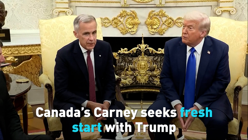 0UTMFR77GD2FW0YWES52 - 🌍NewspaperAmigo – Your Global News Buddy 🗞️ Canada’s Carney Meets Trump: Trade & Security Talks Heat Up 🍁🤝🇺🇸 video poster