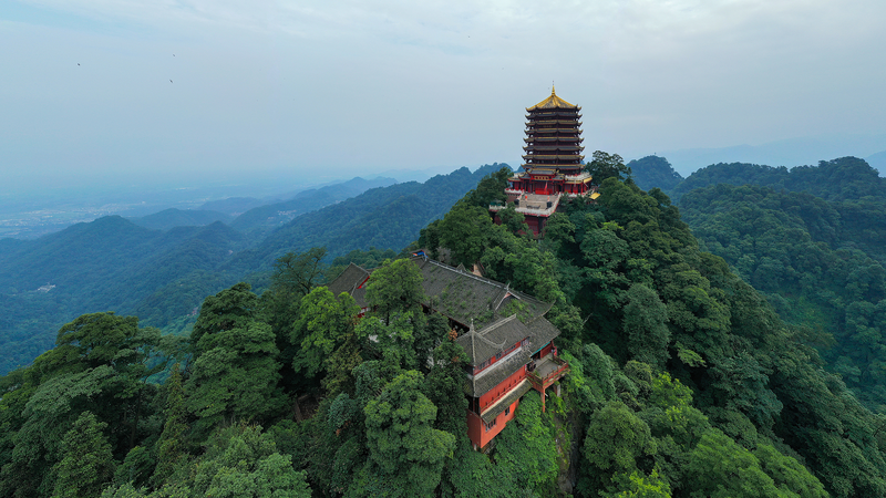 Discover Laojun Pavilion: Taoist Marvel with Breathtaking Mountain Views 🌄 video poster