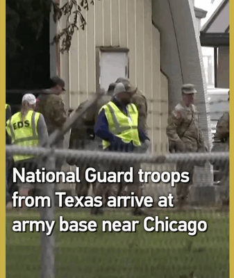 Texas National Guard Deploys Near Chicago Amid Political Tensions π¨πΊπΈ Texas National Guard Deploys Near Chicago Amid Political Tensions π¨πΊπΈ video poster