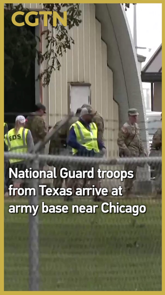 Texas National Guard Deploys Near Chicago Amid Political Tensions 🚨🇺🇸 video poster
