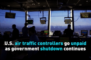 ✈️ U.S. Air Traffic Controllers Unpaid as Shutdown Sparks Chaos video poster