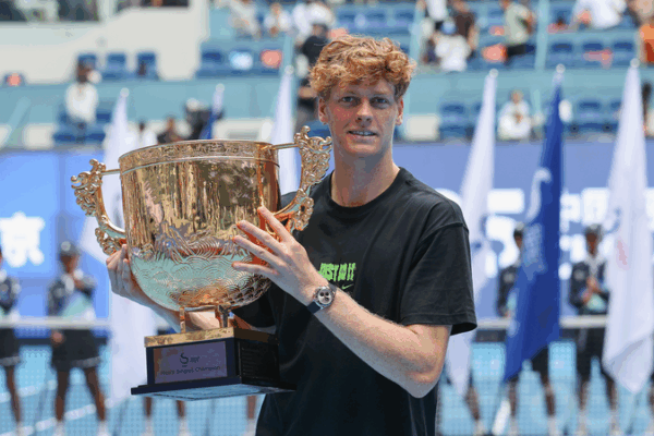 🎾 Sinner Shines at China Open: Italian Star Clinches 21st Title Against Rising Teen Tien
