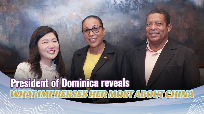 Dominica’s President Praises China’s Commitment to Women & History 🌟👩💼 Dominica’s President Praises China’s Commitment to Women & History 🌟👩💼 video poster