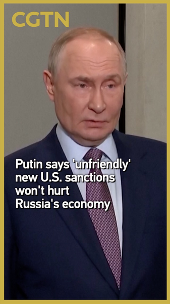 6QU1FGGL7QTBPSFR5TQY - 🌍NewspaperAmigo – Your Global News Buddy 🗞️ Putin Dismisses New U.S. Sanctions as 'Unfriendly' Move 🛢️💥 video poster