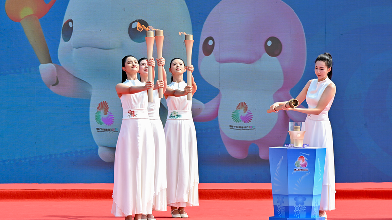 92E5W6DK2MYHZOB13LIG - 🌍NewspaperAmigo – Your Global News Buddy 🗞️ 🔥 China's National Games Flame Lit in Historic Guangzhou Ceremony!