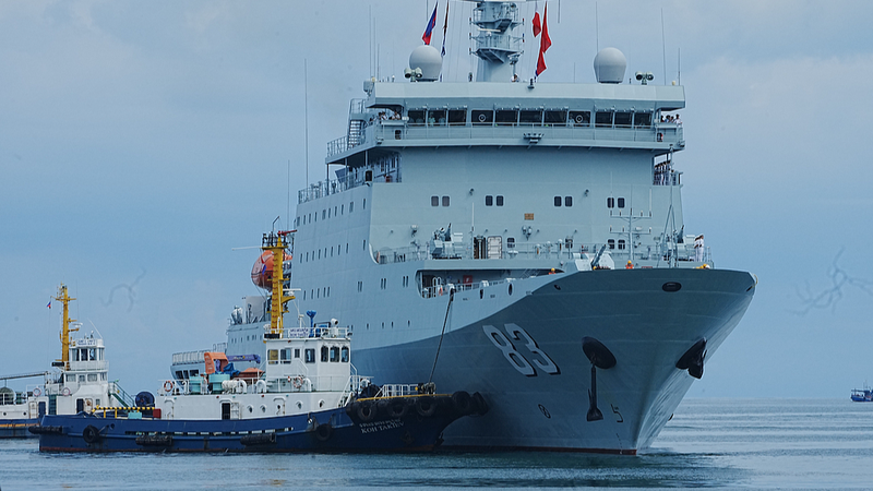🇨🇳⚓ Chinese Navy Ships Dock in Thailand for Friendly Visit