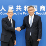 BAC1LDMA2FLQYHIIK33D - 🌍NewspaperAmigo – Your Global News Buddy 🗞️ Apple's Tim Cook Meets Chinese Officials Amid Trade Talks 🍎🇨🇳