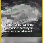 U.S. Strikes Drug Sub in Caribbean 🌊⚔️ video poster