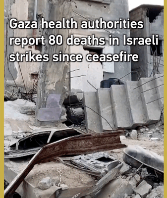 Gaza Reports 80 Deaths Post-Ceasefire as Tensions Flare ๐ฅ Gaza Reports 80 Deaths Post-Ceasefire as Tensions Flare ๐ฅ video poster