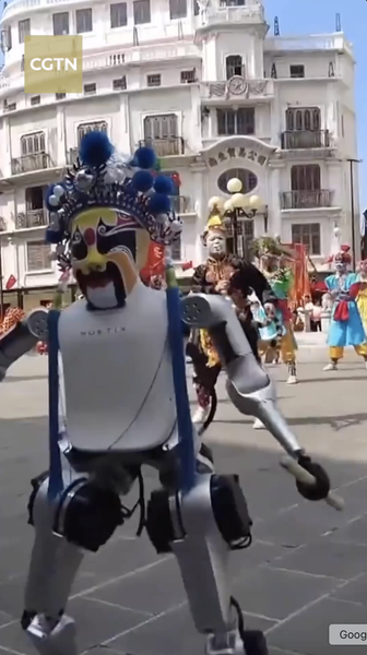 CDA6YSDL64ZFBDAKKHMK - 🌍NewspaperAmigo – Your Global News Buddy 🗞️ Robots Dance with Tradition: Guangdong's Tech-Powered Yingge Spectacle 🦾🎭 video poster