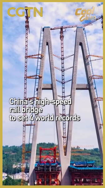 CIRTSXSSXAI8QO6P8GVX - 🌍NewspaperAmigo – Your Global News Buddy 🗞️ China's Mega Bridge Breaks 4 World Records 🚄🌉 video poster