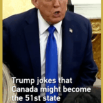 CXYEQYF28Z67EI33IQM4 - 🌍NewspaperAmigo – Your Global News Buddy 🗞️ Trump Jokes About Canada as 51st State in Light-Hearted Meeting 🌟🇺🇸🇨🇦 video poster