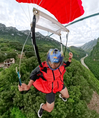 Wingsuit Daredevil Soars from World’s Tallest Bridge 🪂🌉 Wingsuit Daredevil Soars from World’s Tallest Bridge 🪂🌉 video poster