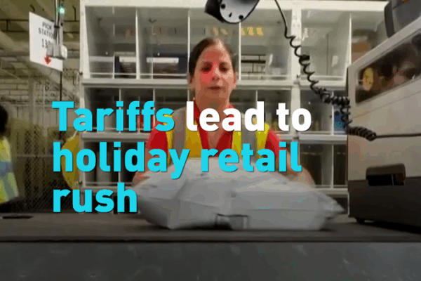 🎄 Tariffs Shake Up Christmas Rush: Retailers Rush Early to Beat Costs 🚚 video poster