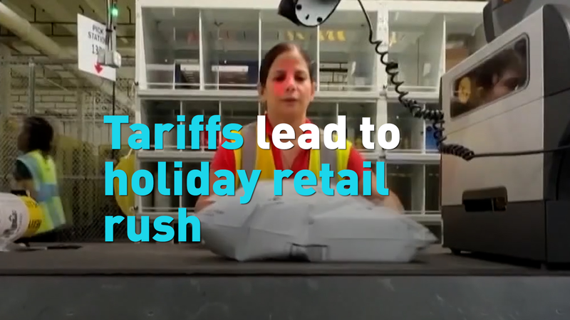 🎄 Tariffs Shake Up Christmas Rush: Retailers Rush Early to Beat Costs 🚚 video poster
