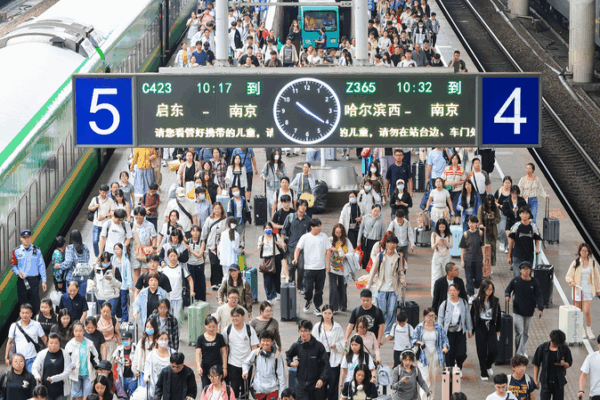 🚄 China’s National Day Travel Boom: Record 23M Rail Trips in a Day! 🚄 China's National Day Travel Boom: Record 23M Rail Trips in a Day!