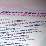FRA70U7J6PZKE50V40YS - 🌍NewspaperAmigo – Your Global News Buddy 🗞️ China Champions Women's Progress Ahead of Global Summit 🌏✨