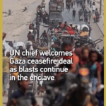 FRZU0FOS7QFWO0AXT3A7 - 🌍NewspaperAmigo – Your Global News Buddy 🗞️ UN Cheers Gaza Ceasefire, But Explosions Rock Strip Despite Deal 🕊️💥 video poster