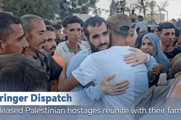 Palestinian Hostages Reunite with Families After Prisoner Swap 🕊️ Palestinian Hostages Reunite with Families After Prisoner Swap 🕊️ video poster