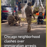 Chicago Clashes Erupt Over Immigration Arrests 🚨👥 video poster